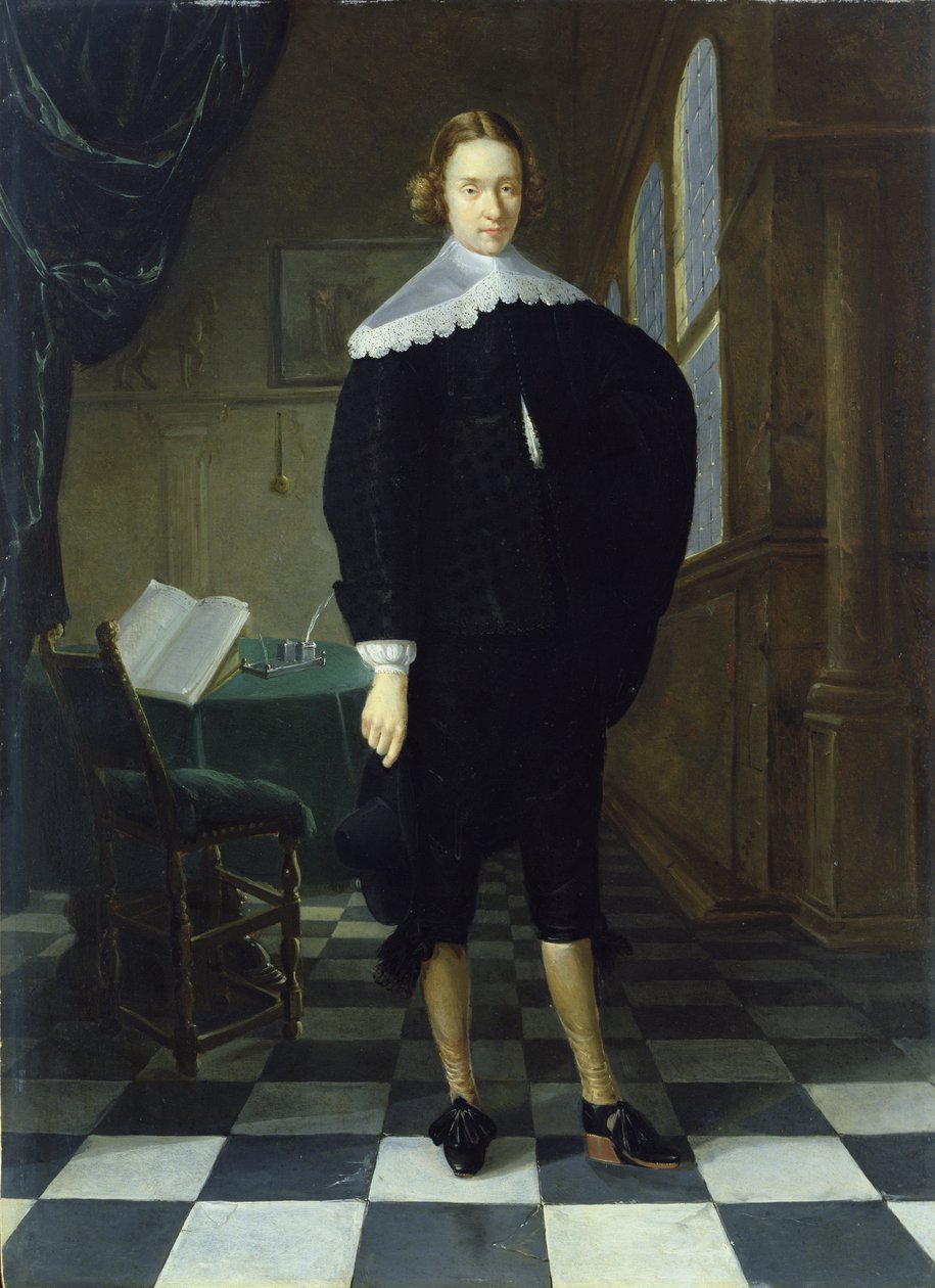 Portrait of a Young Man by Gerrit van Donck