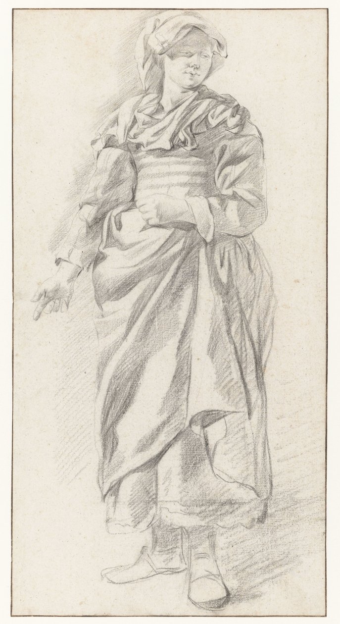 Standing Women, Seen from the Front by Gerrit Berckheyde