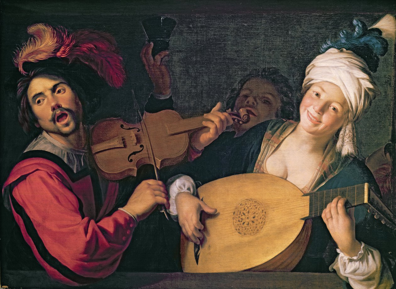 The Concert by Gerrit van Honthorst