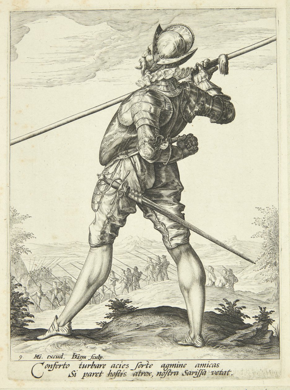 A Pikeman by Gheyn, Jacques II de