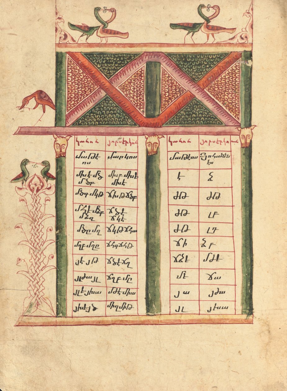 Canon Table Page by Ghoukas
