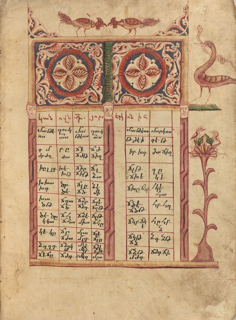 Canon Table Page by Ghoukas