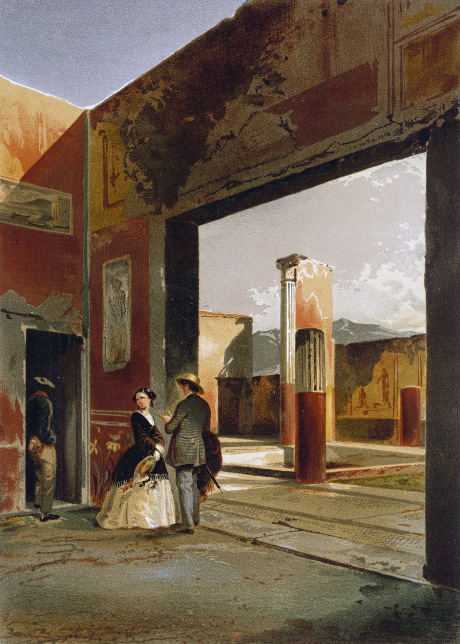 House of the Dioscuri in Pompeii by Giacinto Gigante