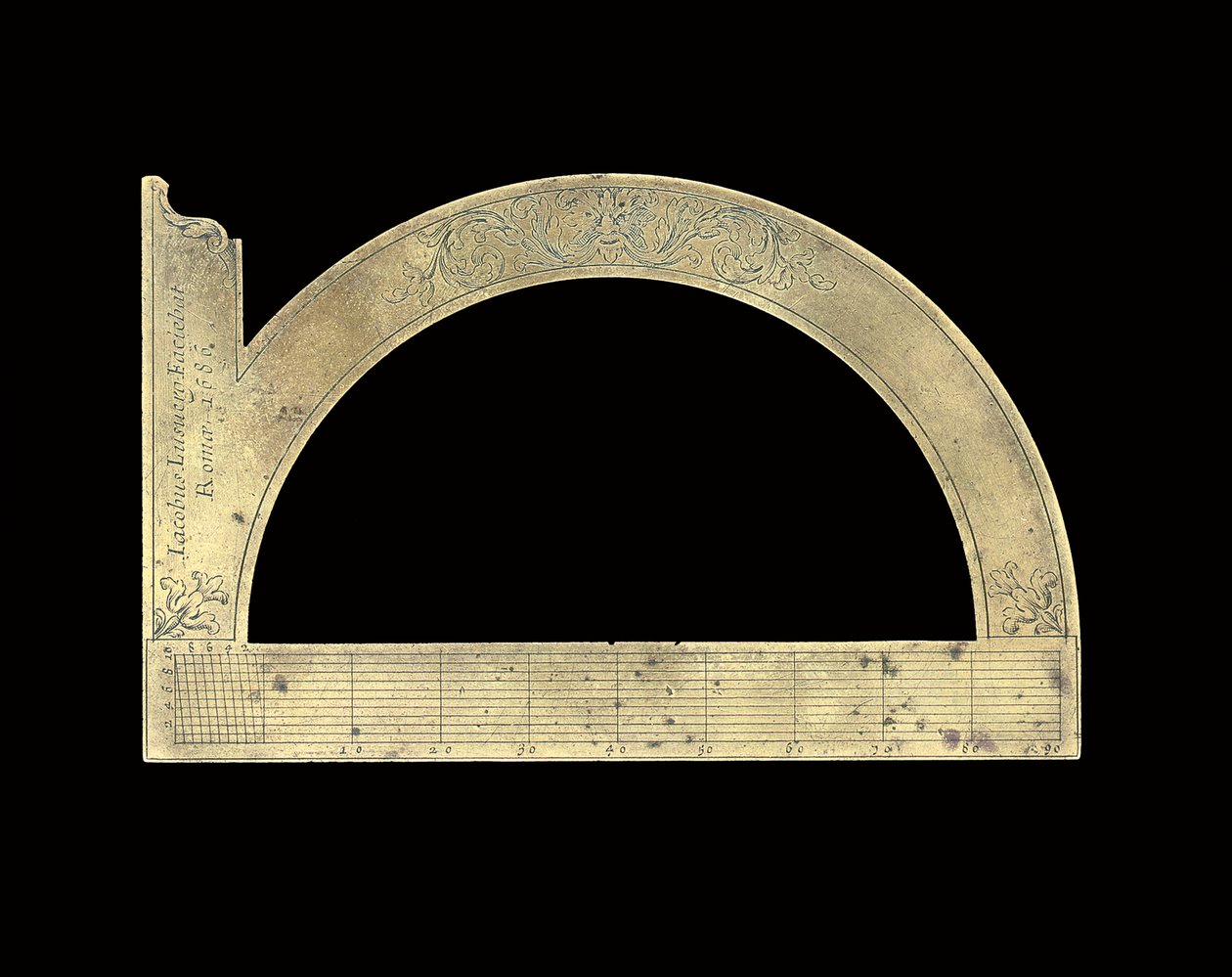 Protractor Square by Giacomo Lusverg