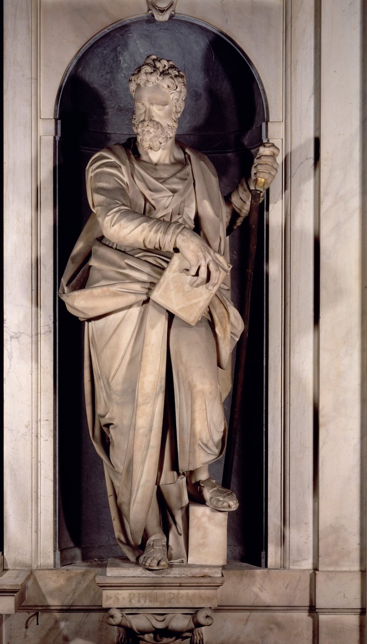 St. Phillip, niche from the Salviati chapel by Giambologna