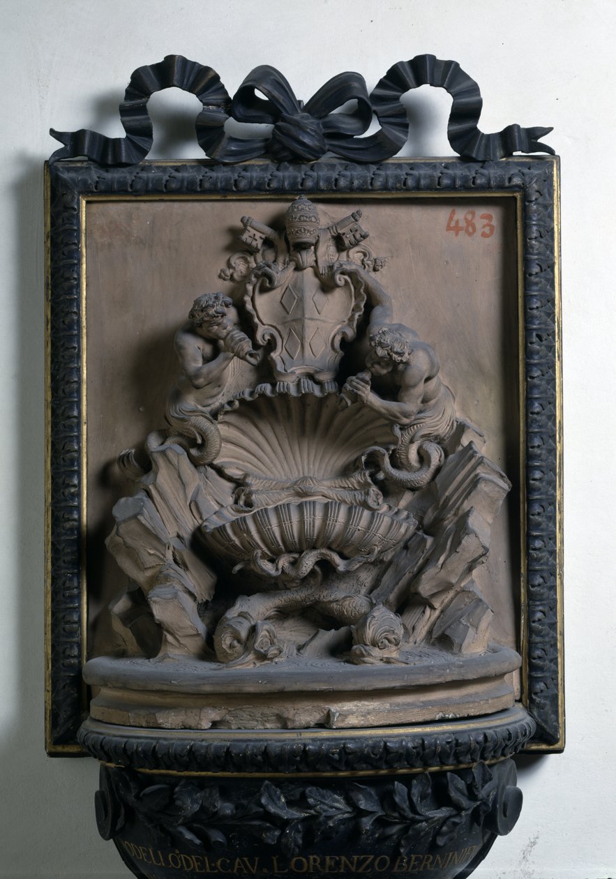 Modello for the Altamoro Fountain by Gian Lorenzo Bernini