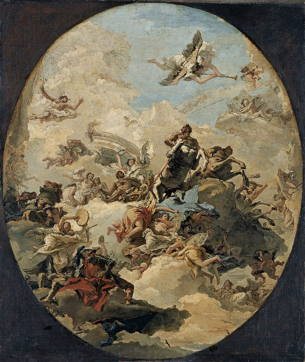 The Apotheosis of Hercules by Giovanni Domenico Tiepolo