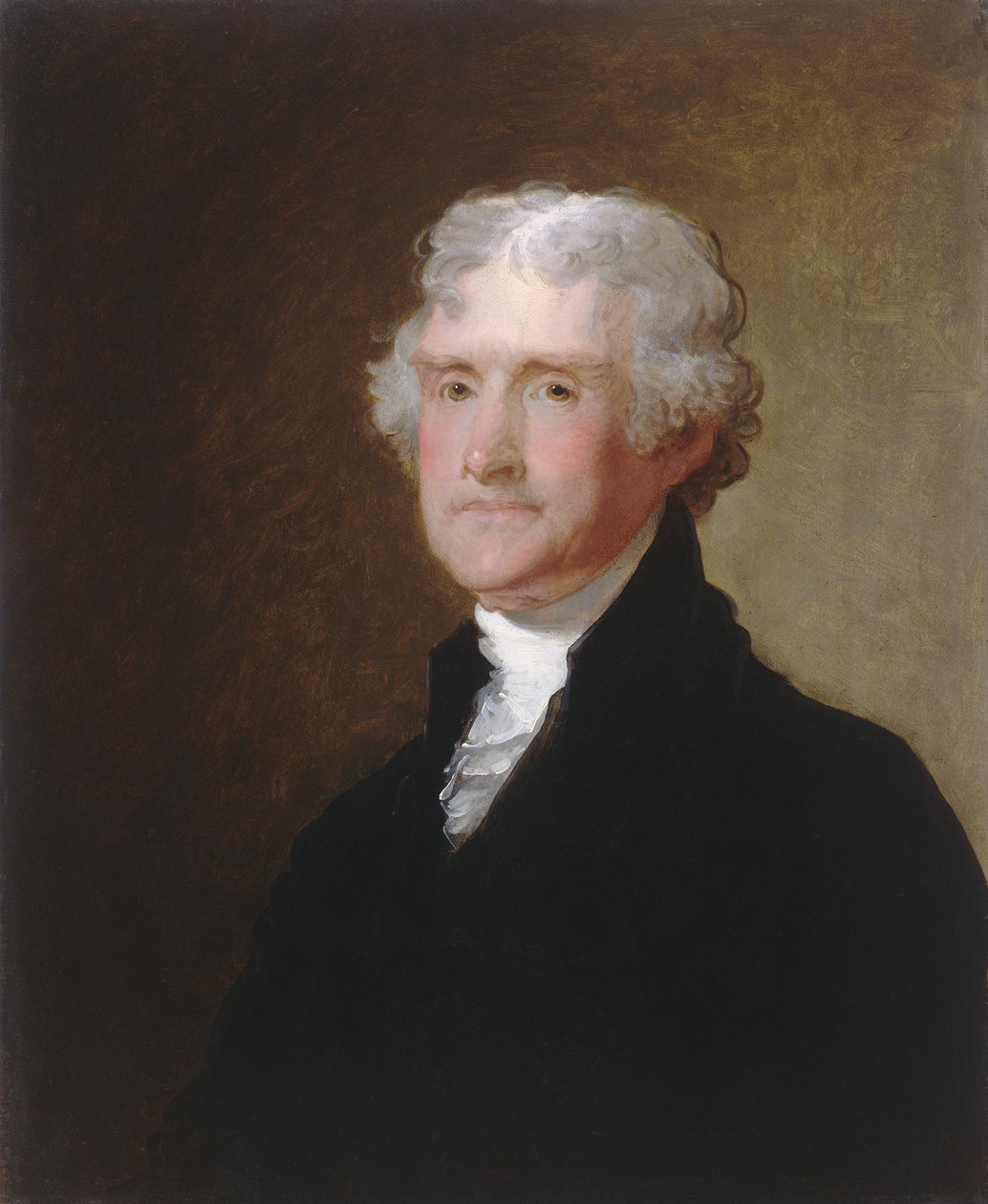 Thomas Jefferson, c.1821 by Gilbert Stuart