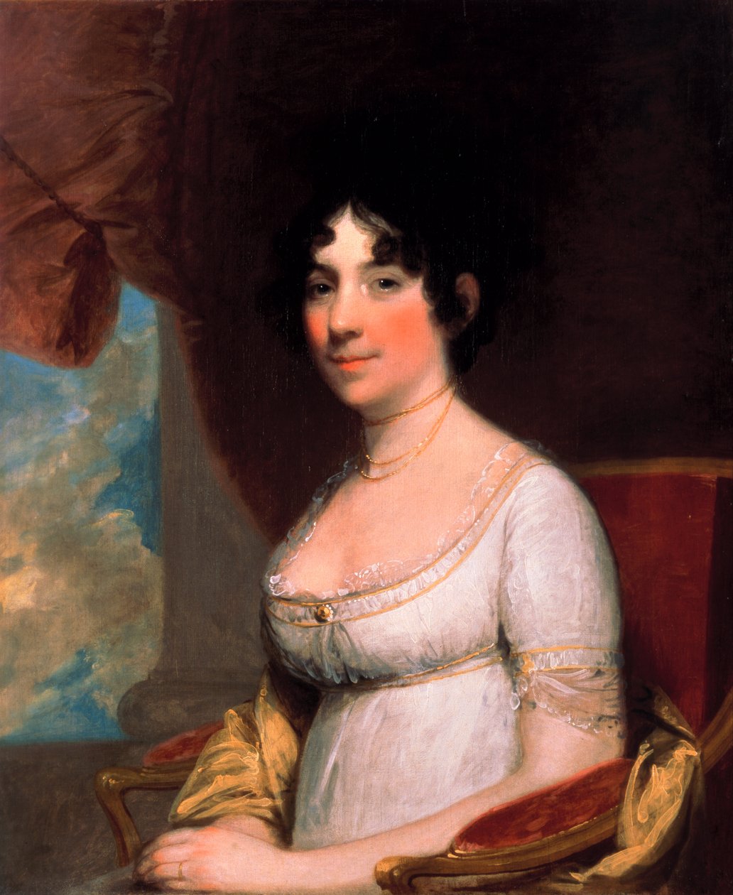 Dolley Payne Madison (Mrs. James Madison) by Gilbert Stuart