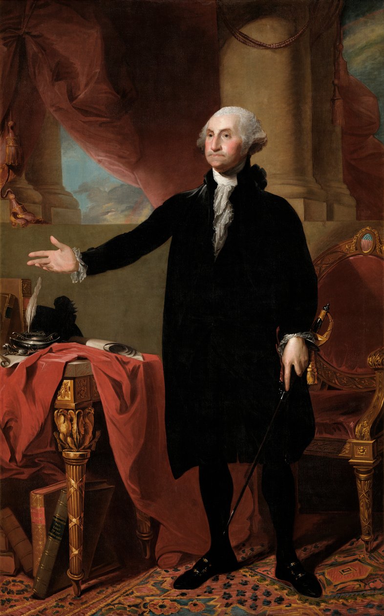 Portrait of George Washington by Gilbert Stuart