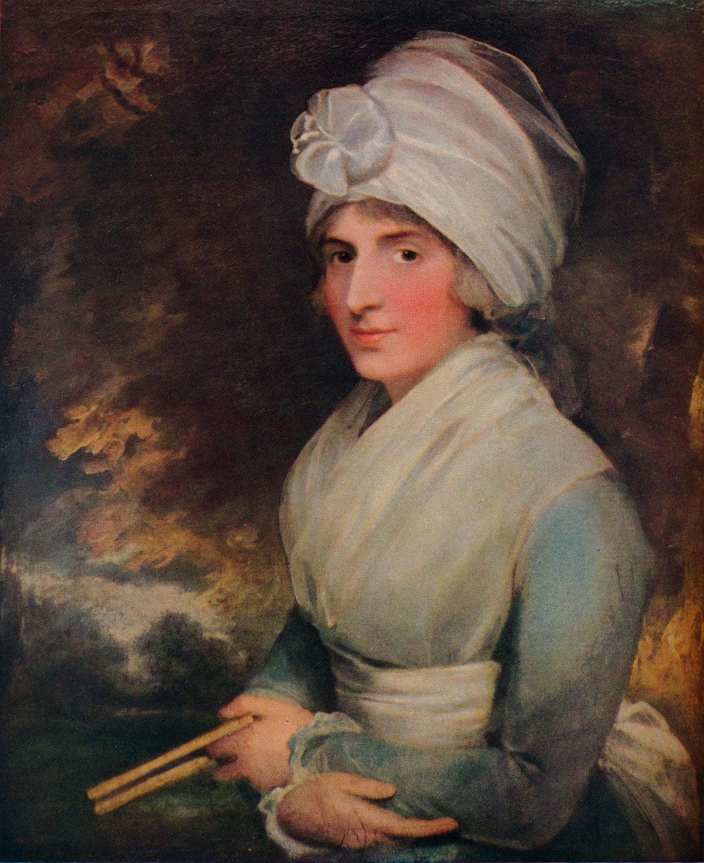 Sarah Siddons by Gilbert Stuart