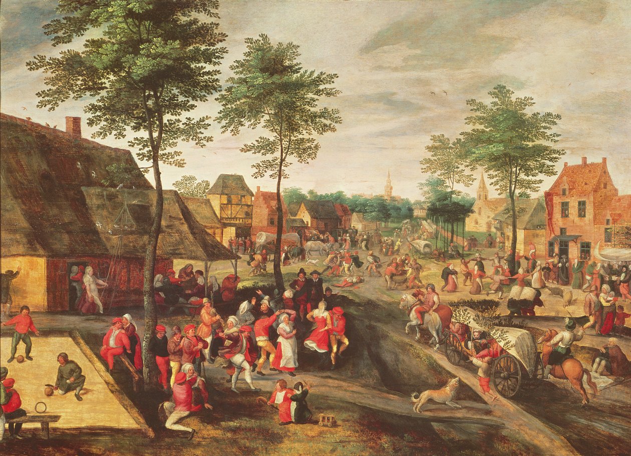 Flemish Kermesse by Gillis Mostaert