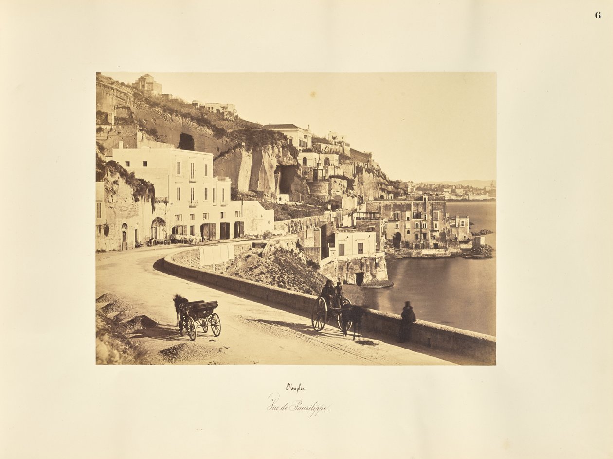 Naples. View of Posillipo by Giorgio Sommer