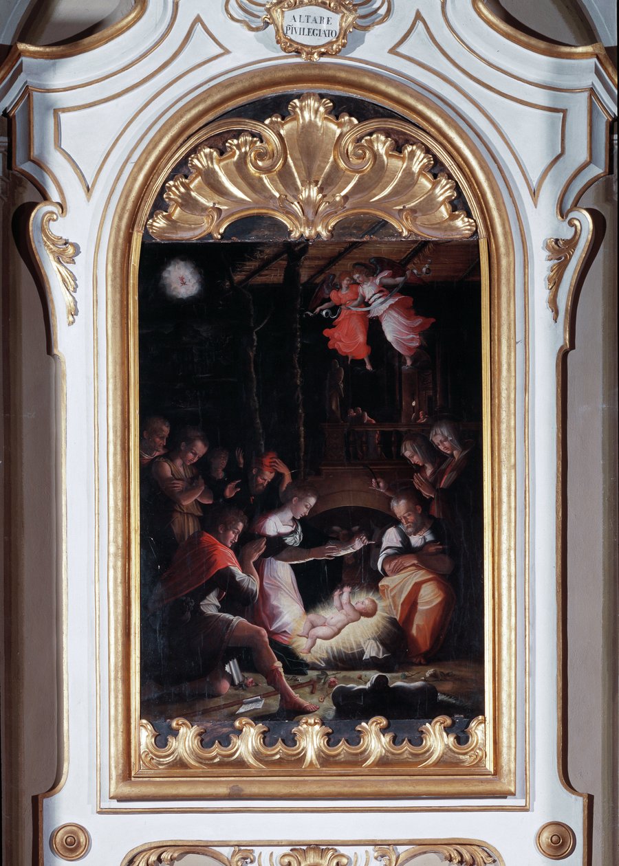 Nativity by Giorgio Vasari