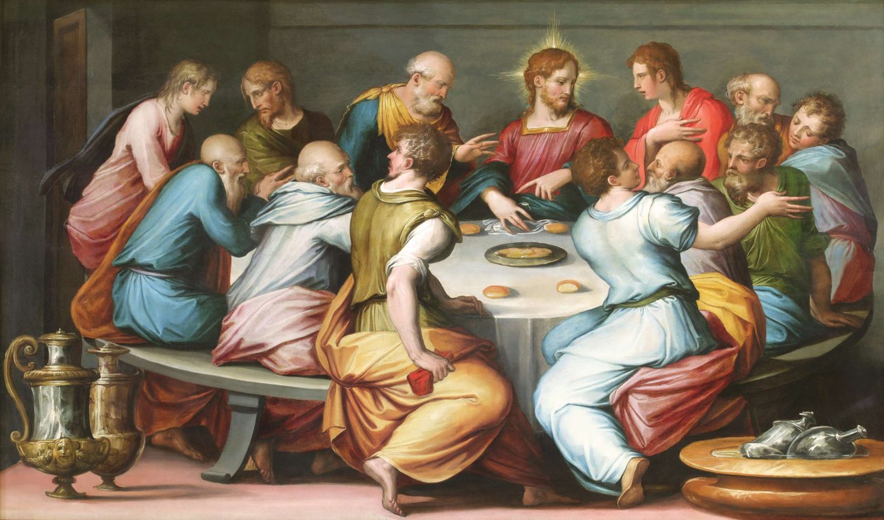 The Last Supper, c.1540 by Giorgio Vasari