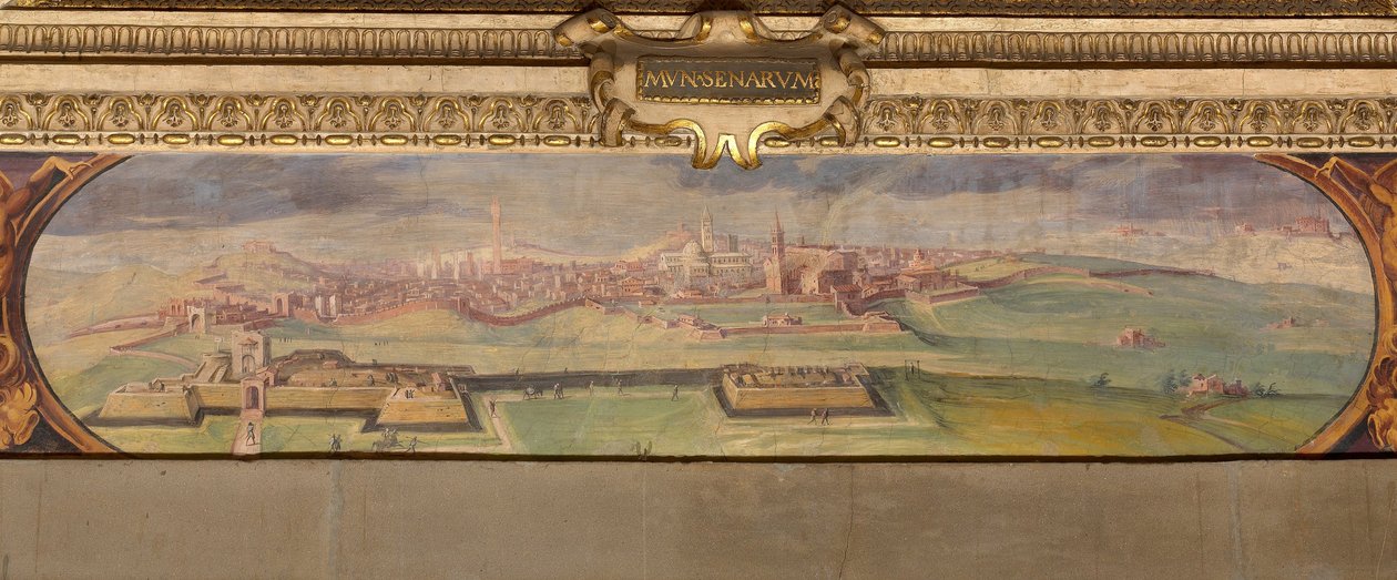 View of Siena by Giorgio Vasari