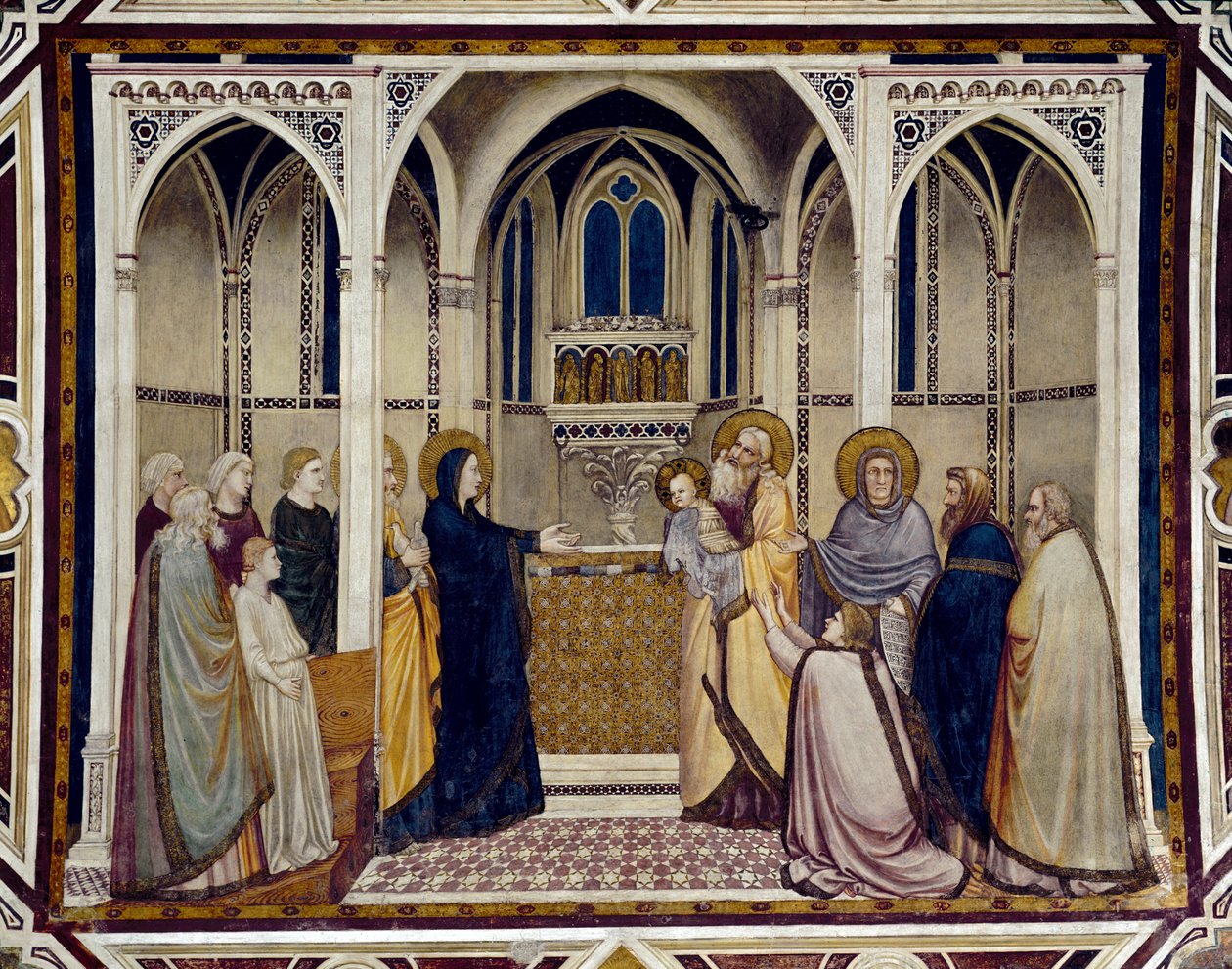 Presentation at the Temple by Giotto (c.1266 1337)