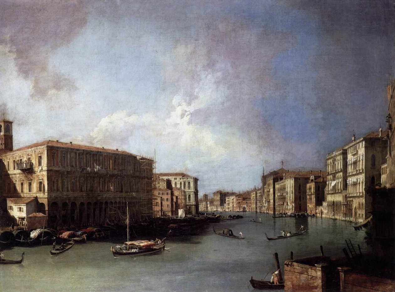 Grand Canal by Giovanni Antonio Canal