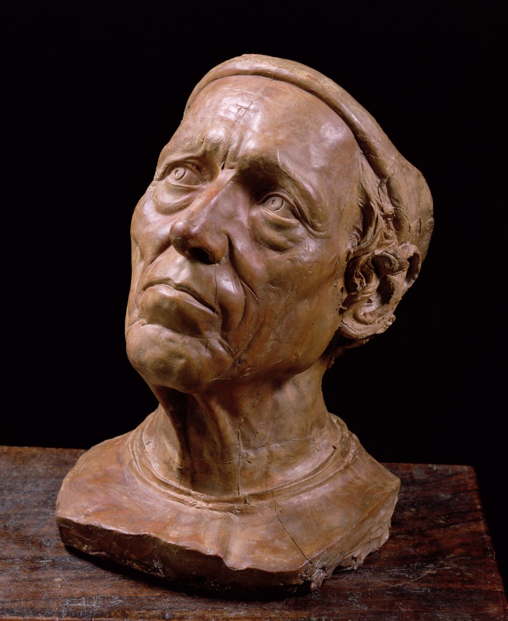 Portrait Bust of Girolamo Benivieni by Giovanni Bastianini