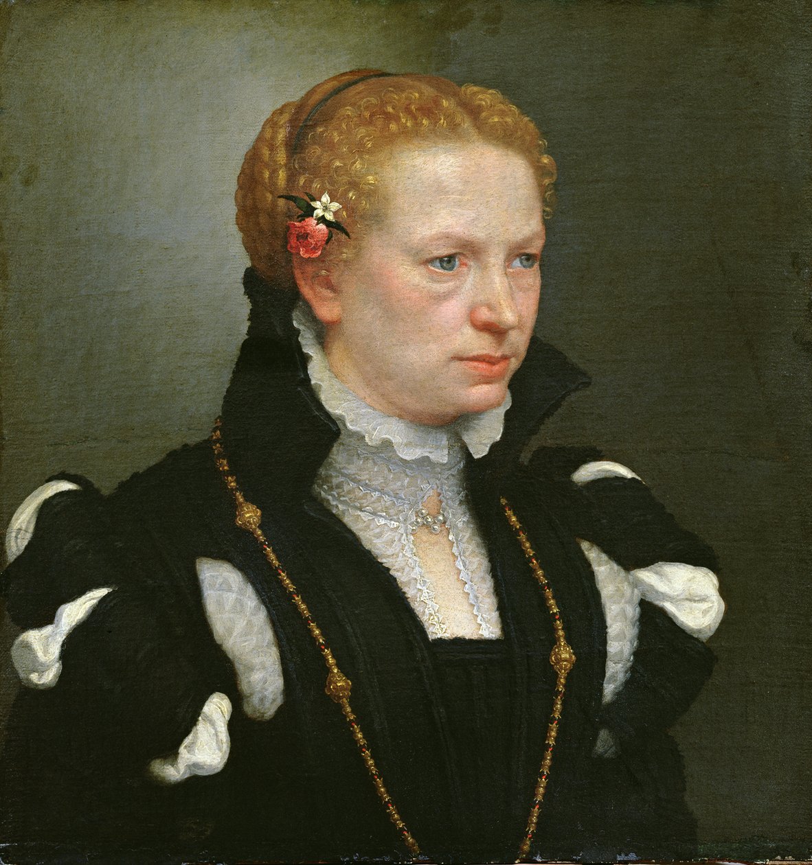 Portrait of Lucia Vertova Agosti by Giovanni Battista Moroni