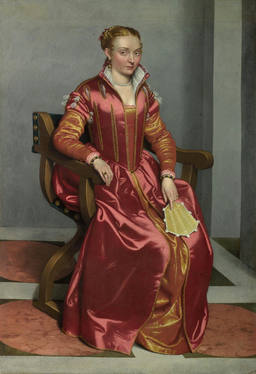 Portrait of a Lady, c.1555-60 by Giovanni Battista Moroni