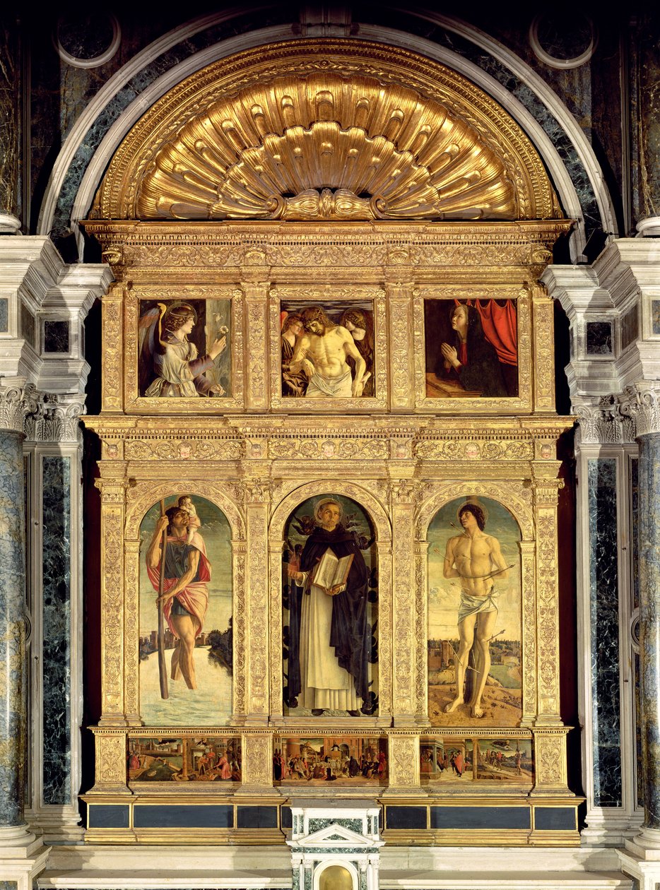 St. Vincent Ferrer Altarpiece, c.1465 by Giovanni Bellini