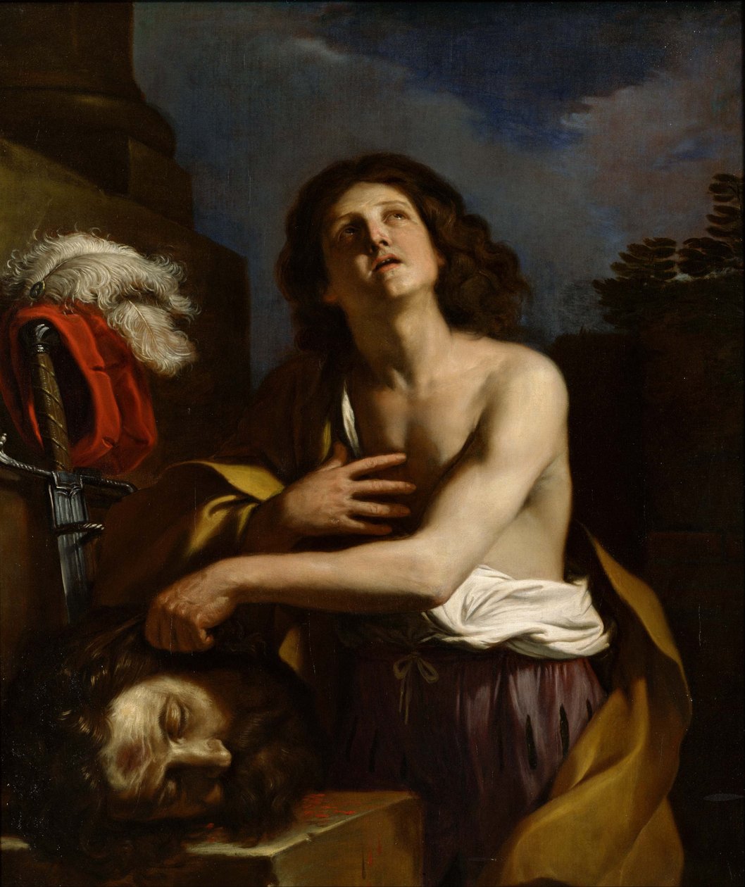David with the Head of Goliath by Giovanni Francesco Barbieri