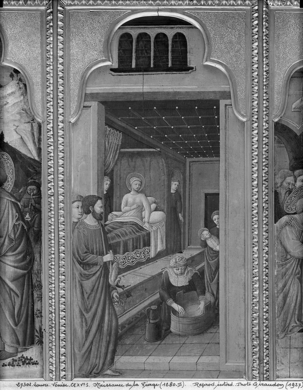 Cycle of the Life of the Virgin, Birth of the Virgin by Giovanni Francesco da Rimini