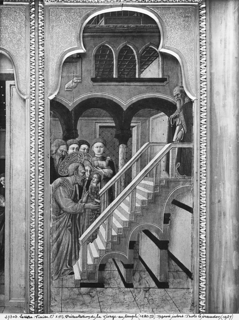 Cycle of the Life of the Virgin, Presentation of the Virgin at the Temple by Giovanni Francesco da Rimini