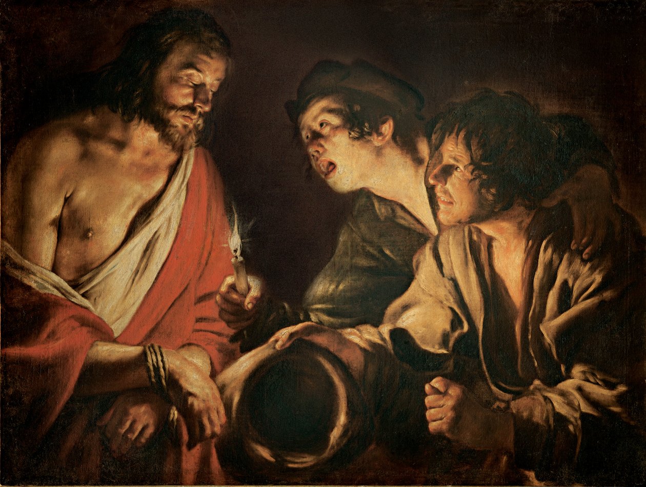 Christ Mocked by Giovanni Serodine