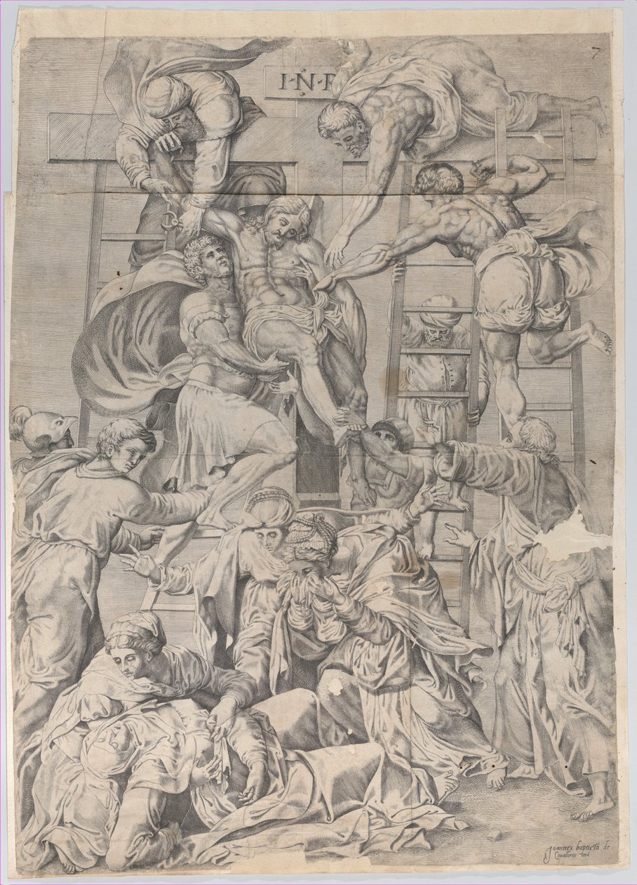 The Descent from the Cross by Giovanni Battista Cavalieri
