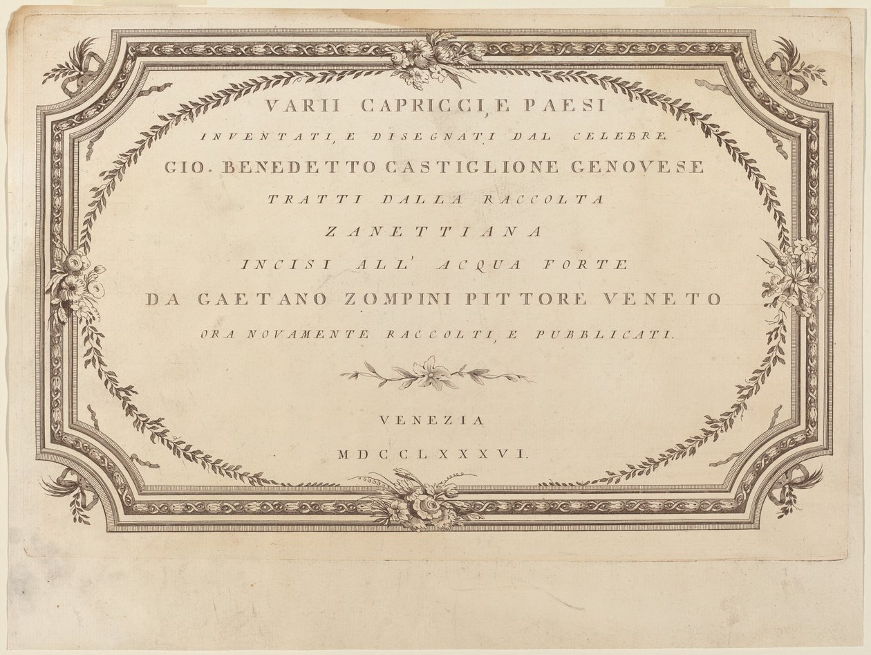 Frontispiece by Giovanni De Pian
