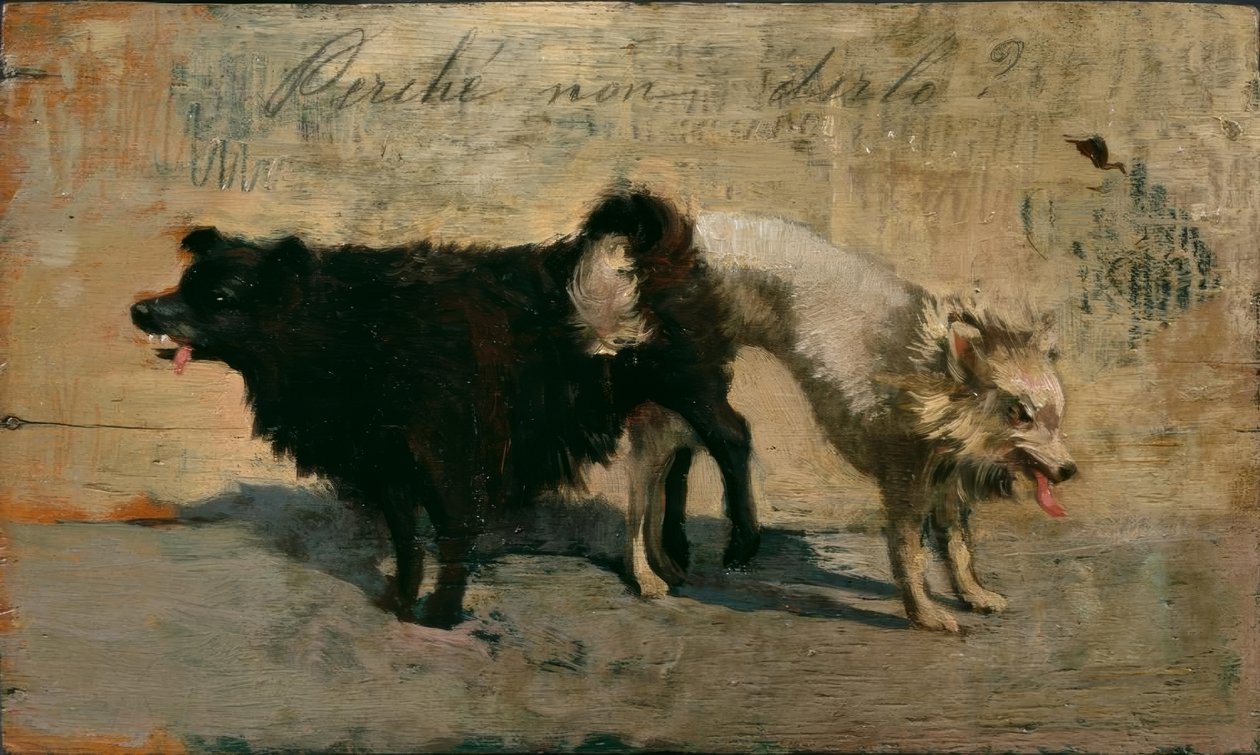 Why Not Say It? by Giovanni Fattori