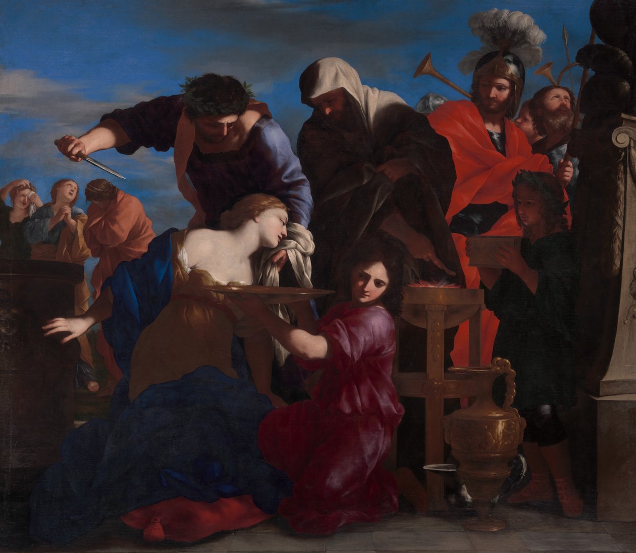 The Sacrifice of Polyxena by Giovanni Francesco Romanelli