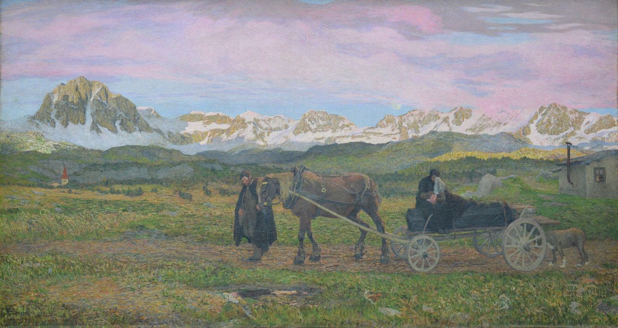 Return to Homeland by Giovanni Segantini