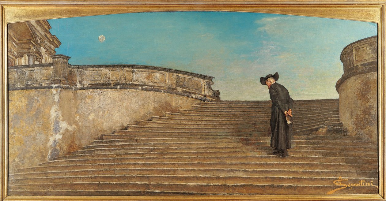 Switzerland, Saint Moritz, A Messa Prima by Giovanni Segantini