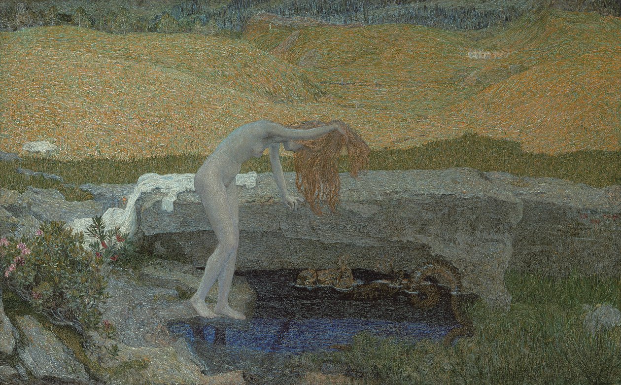 Vanity by Giovanni Segantini