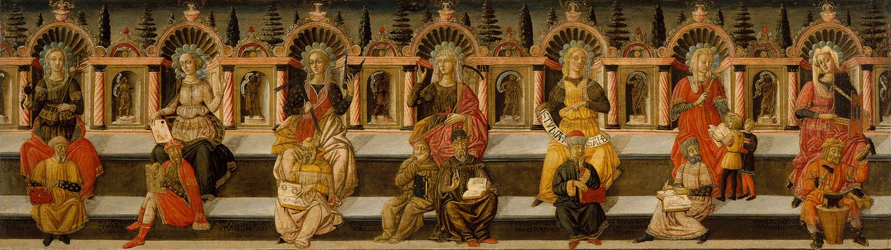 The Seven Liberal Arts by Giovanni di Ser Giovanni,