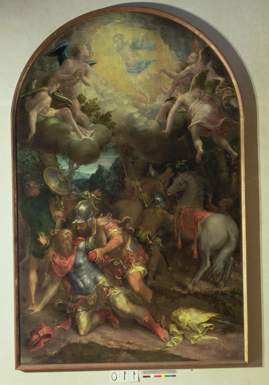The Conversion of St. Paul by Girolamo Mazzola Bedoli