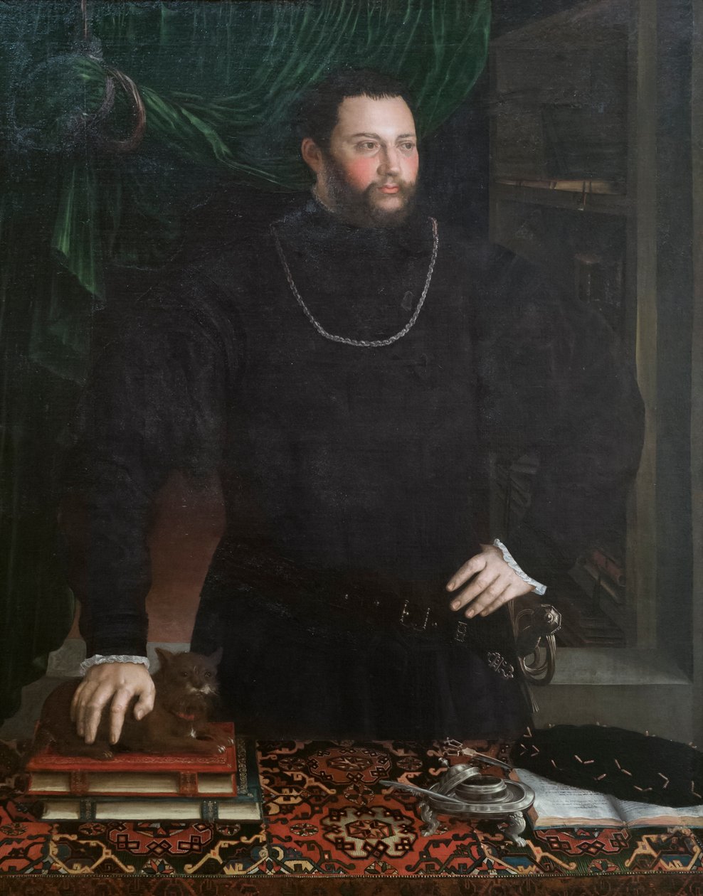 Portrait of a gentleman by Girolamo da Carpi