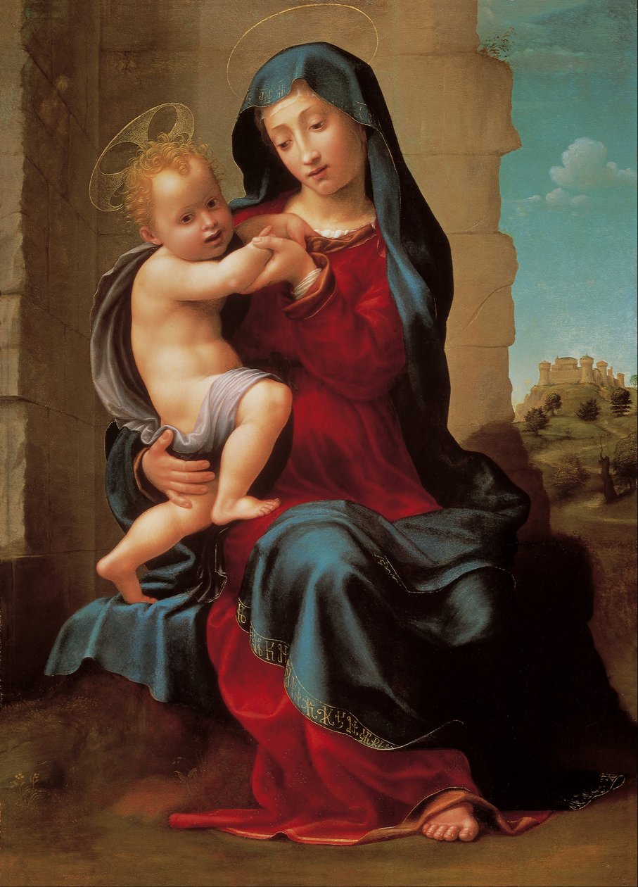 Virgin and Child by Giuliano Bugiardini