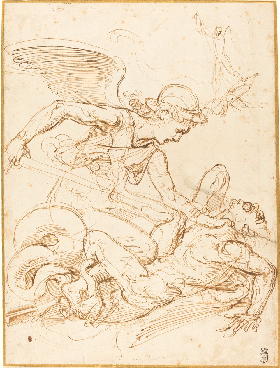 Saint Michael by Giulio Romano