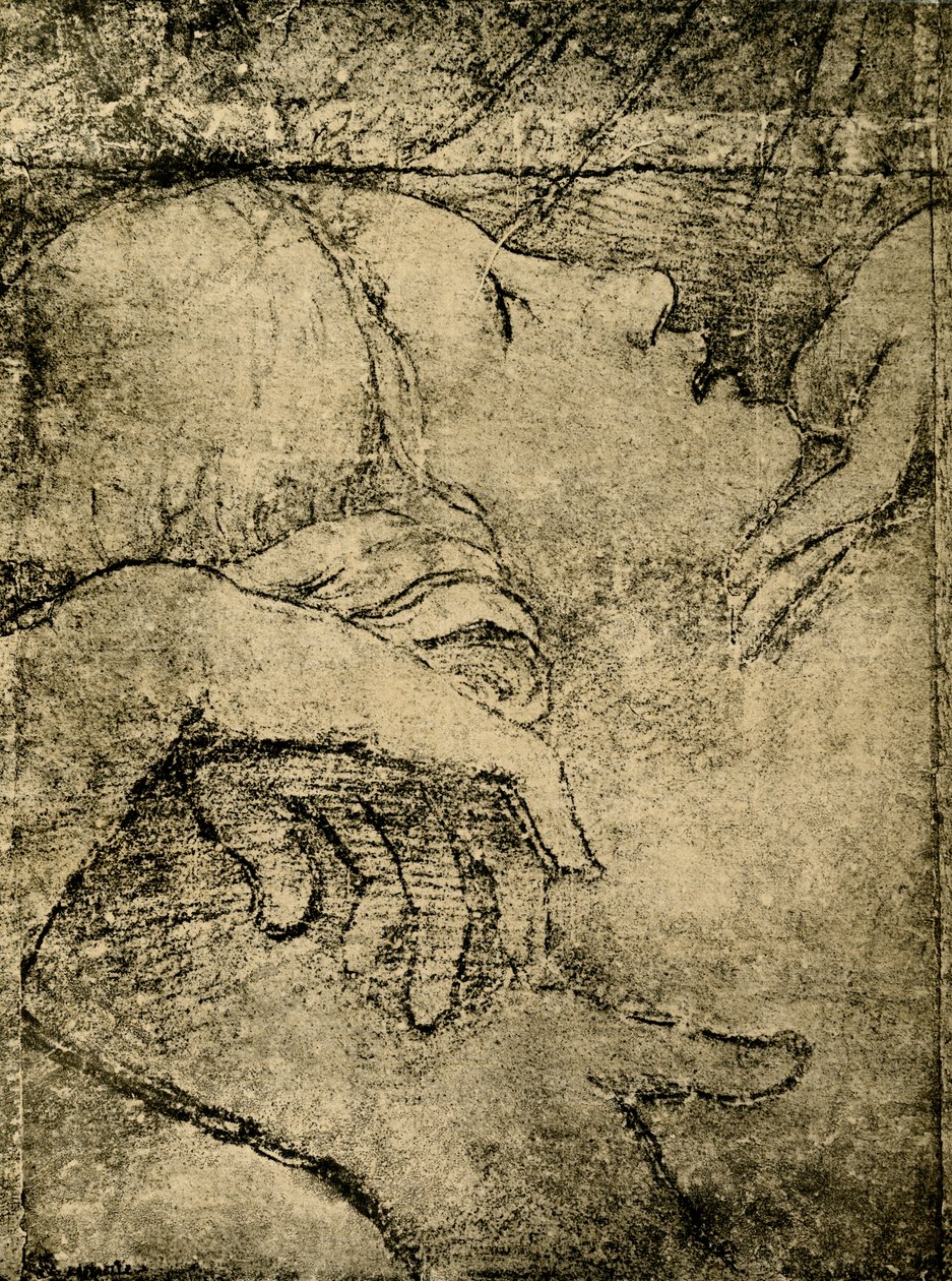 Venus, Flattered by Adonis by Giulio Romano