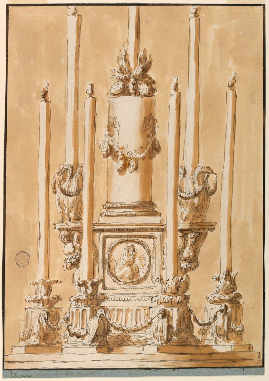 Candlestick by Giuseppe Barberi