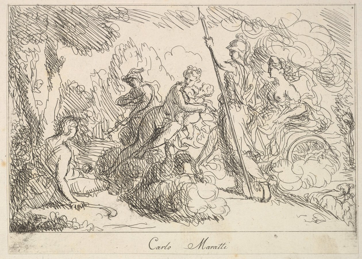 Gods and Goddesses in a Landscape, 1740-1802 by Giuseppe Canale