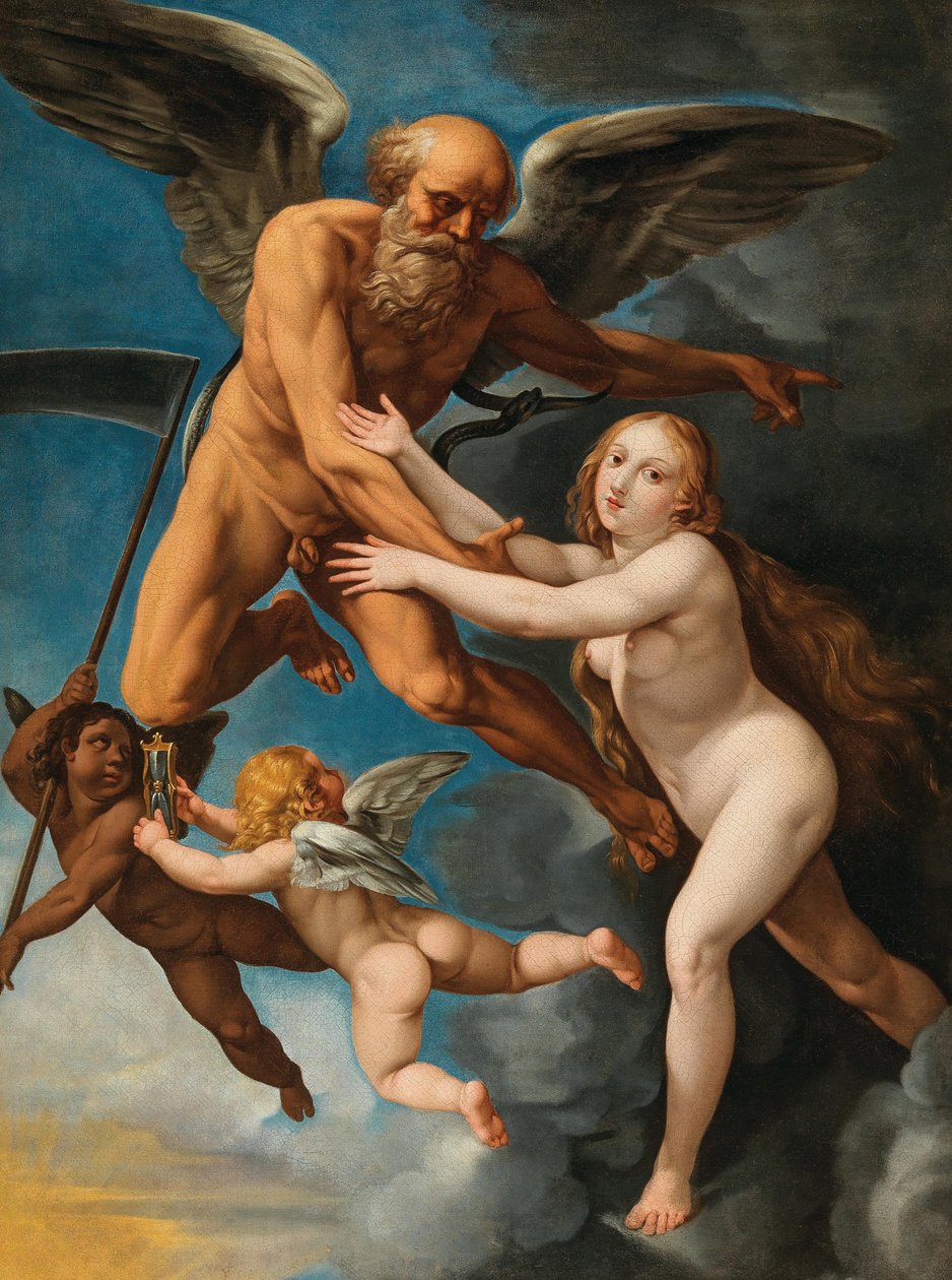 Time Abducting Truth, c.1630 by Giuseppe Cesari