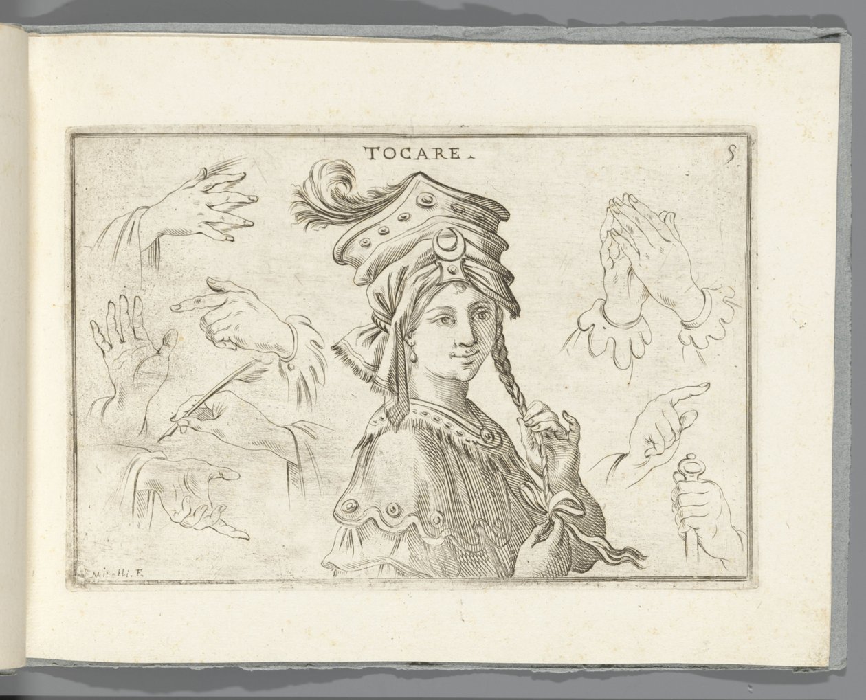 Touch (Tocare) by Giuseppe Maria Mitelli