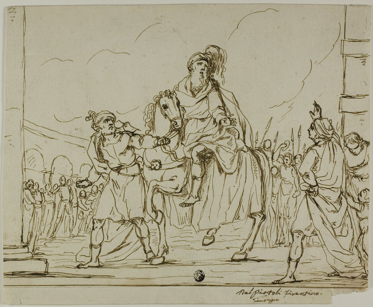 Triumph of Mordecai by Giuseppe Piattoli