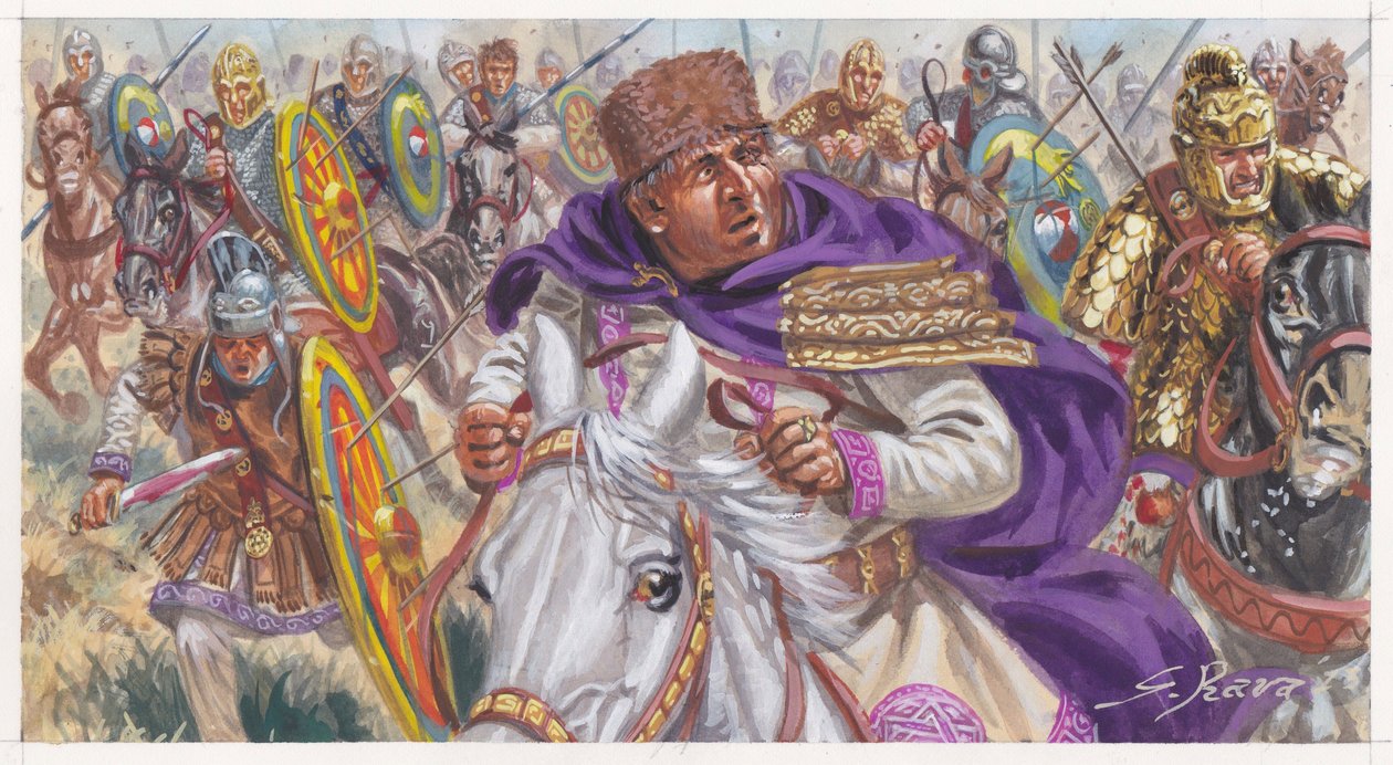 Battle of Adrianople by Giuseppe Rava