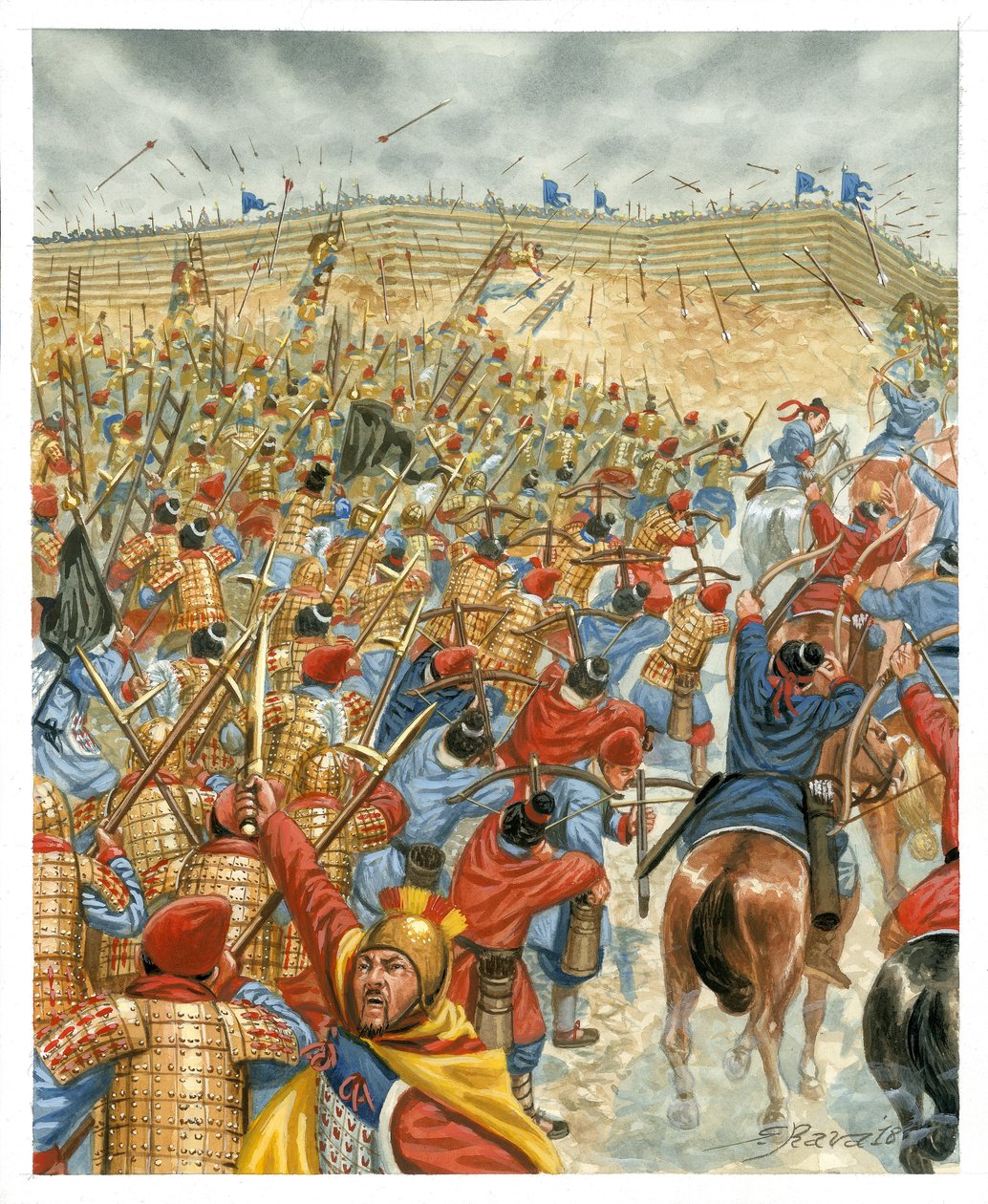 The Battle of Changping by Giuseppe Rava